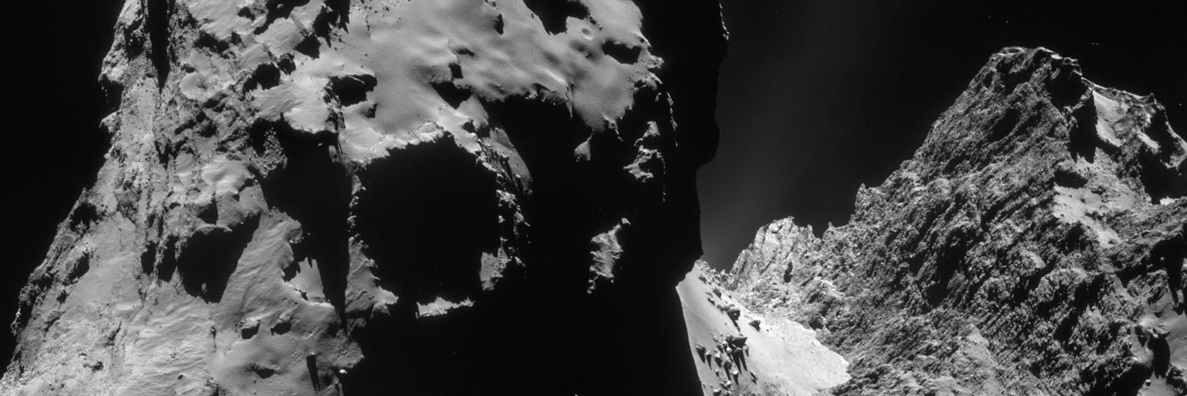ESA Rosetta Mission banner