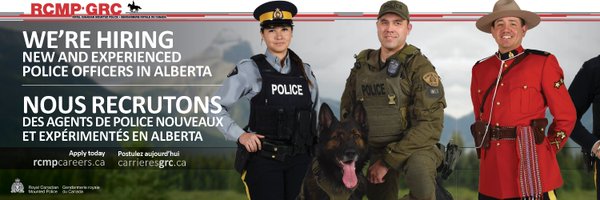 RCMPAlberta Profile Banner
