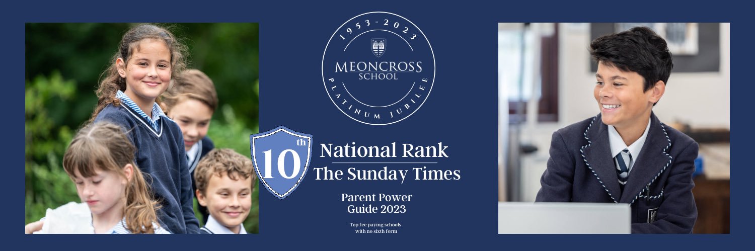 Meoncross School banner