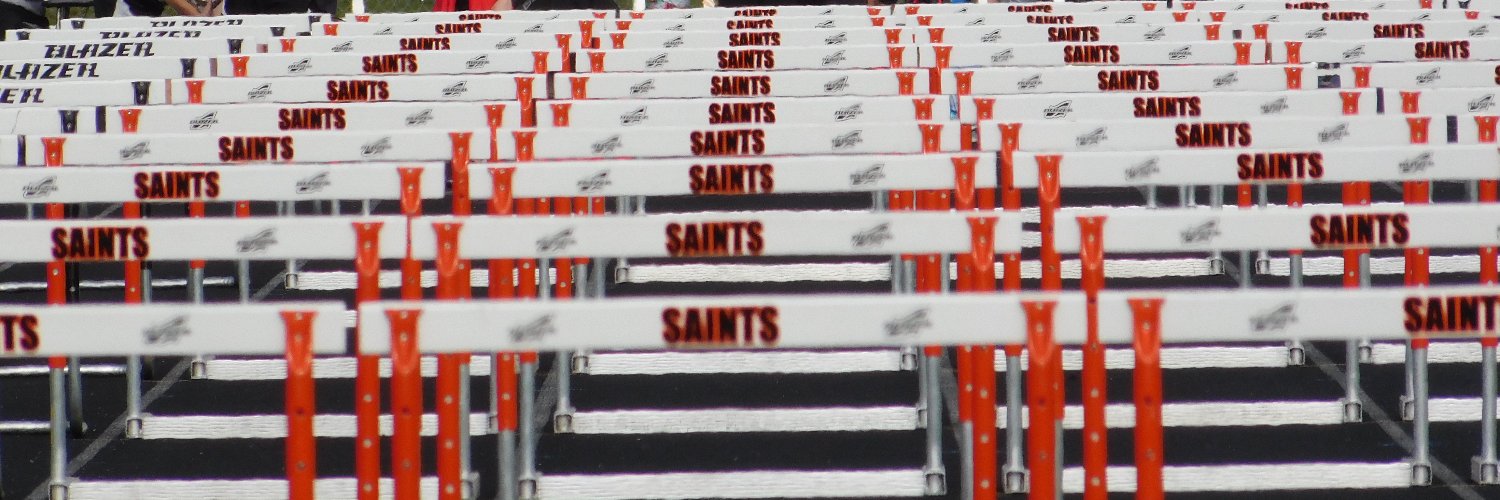 St. Charles Track & Field banner