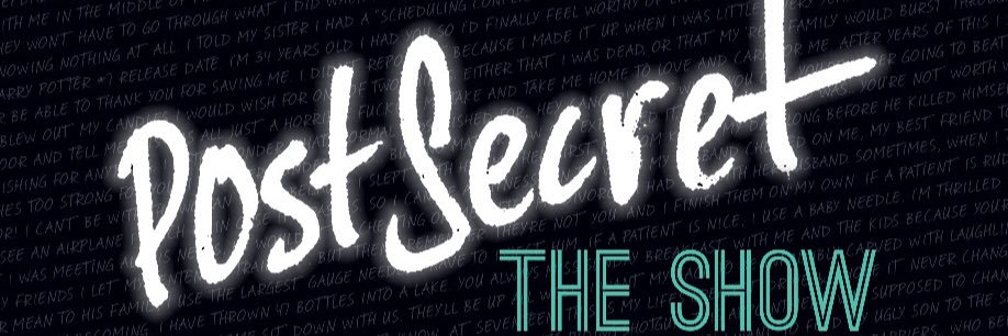 PostSecretShow's profile banner image