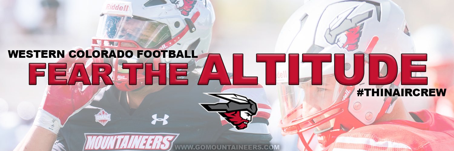 Western Colorado Football banner
