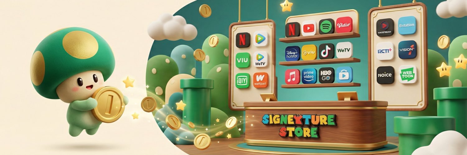 Ney☀︎jual netflix murah, jasa amora, cek gtc Rp900 banner