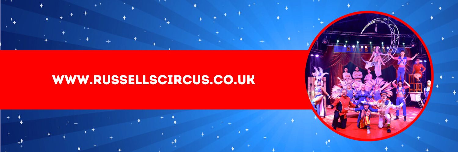 Russells Circus banner