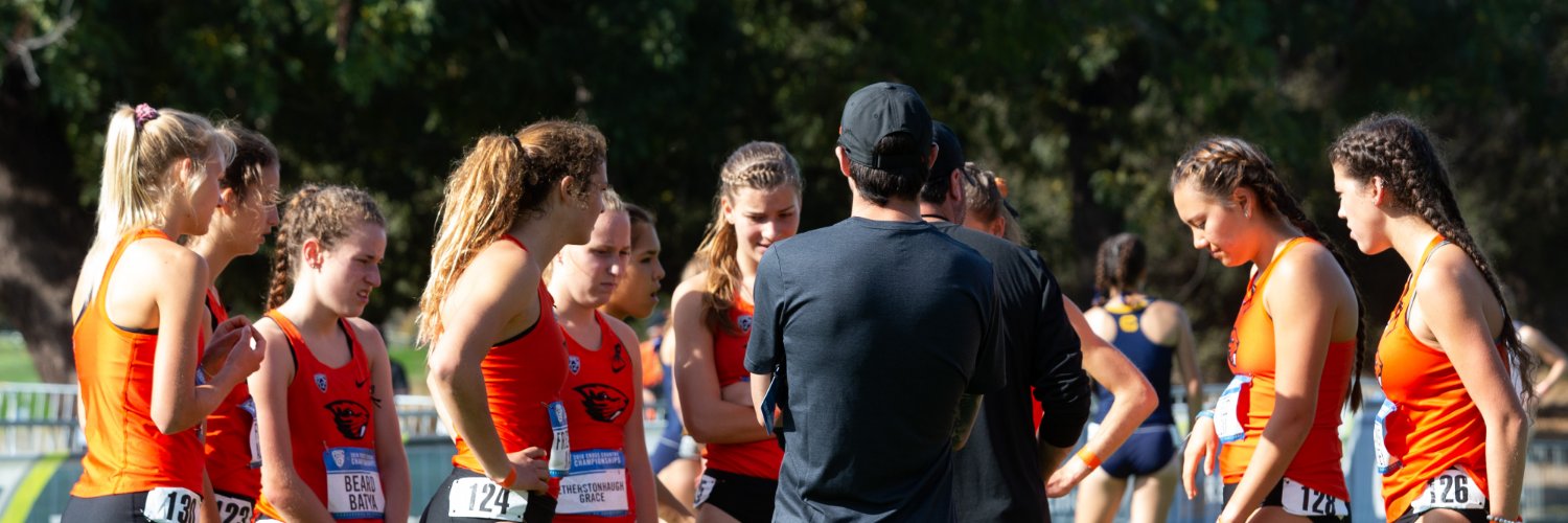 Oregon State Track & Field / Cross Country's banner