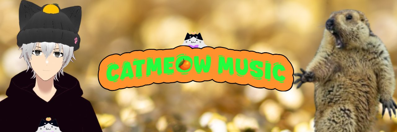 猫音おもち🎧️🐱🍊DTM系Vtuber banner