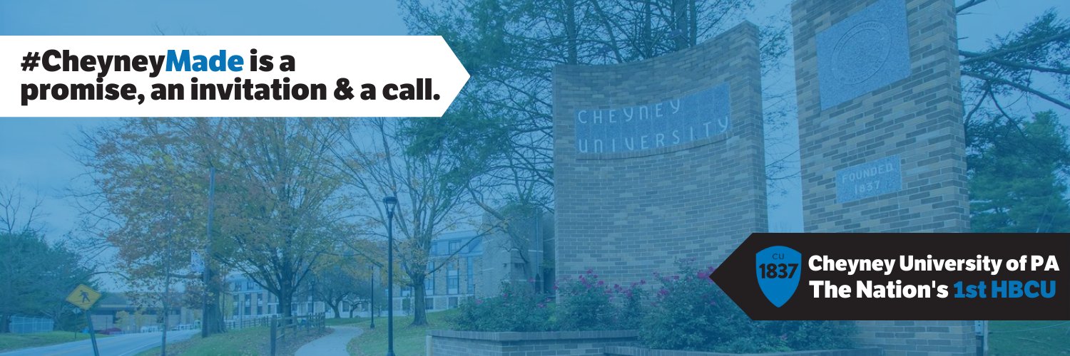 Cheyney University banner