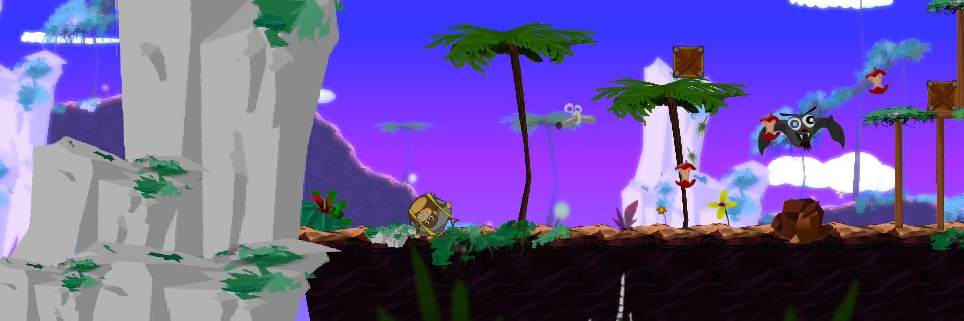 Hoarder Monkey Game banner