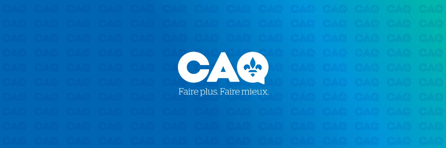 Coalition Avenir Québec Profile Banner