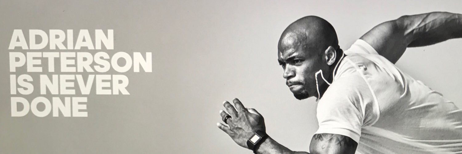 Adrian Peterson banner