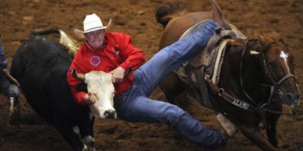 TX High School Rodeo banner