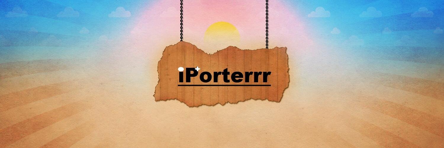 iPorterrr's profile banner image