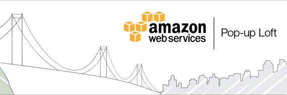 AWS Pop-up Loft banner