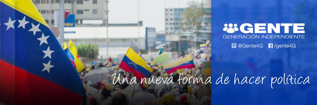 GENTE, Generación Independiente banner