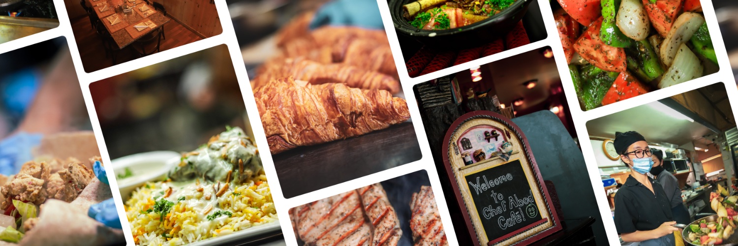 Chef Abod Cafe banner