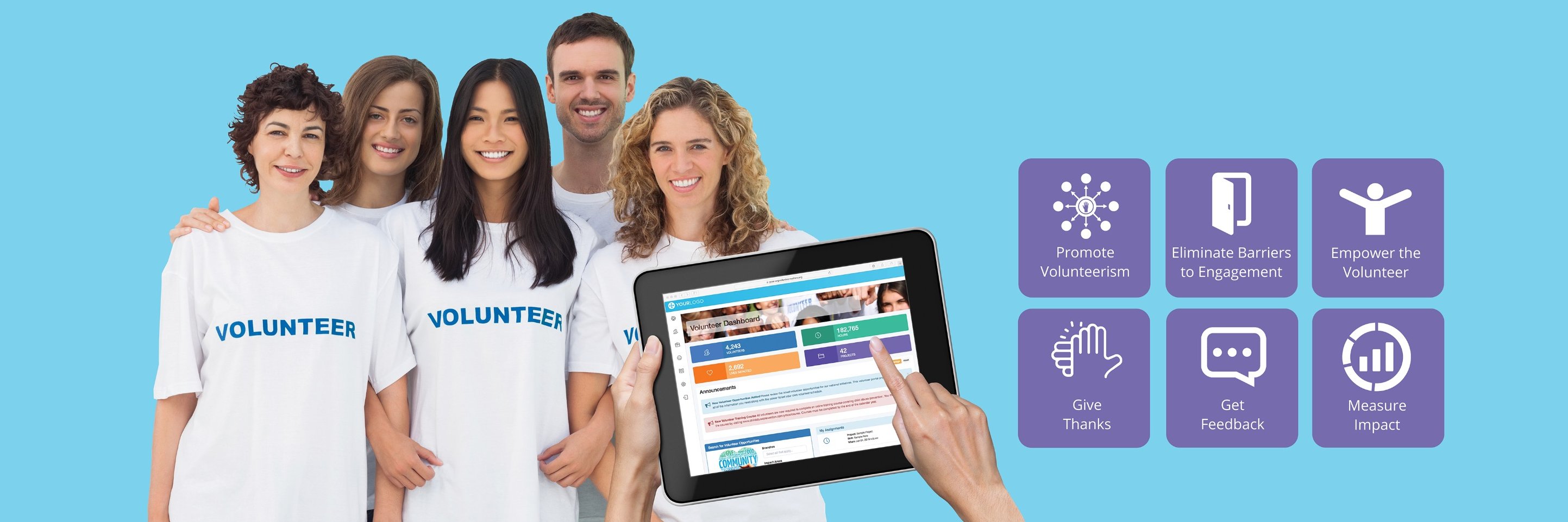 VolunteerMatters banner