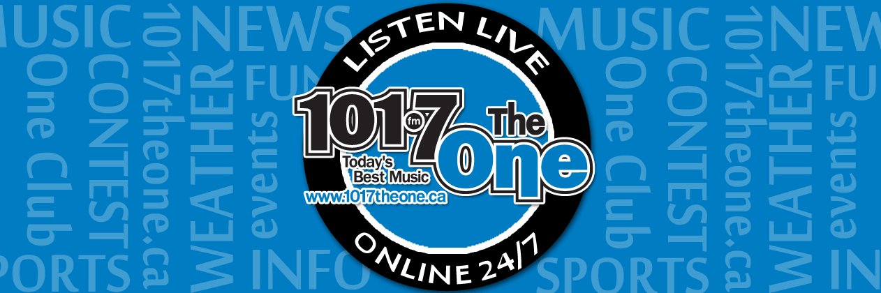 101.7 The One banner