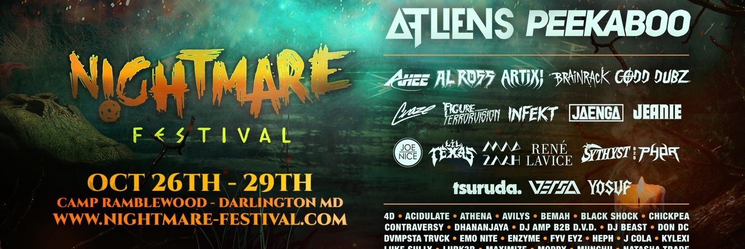 🎃 Nightmare Festival 👻 banner