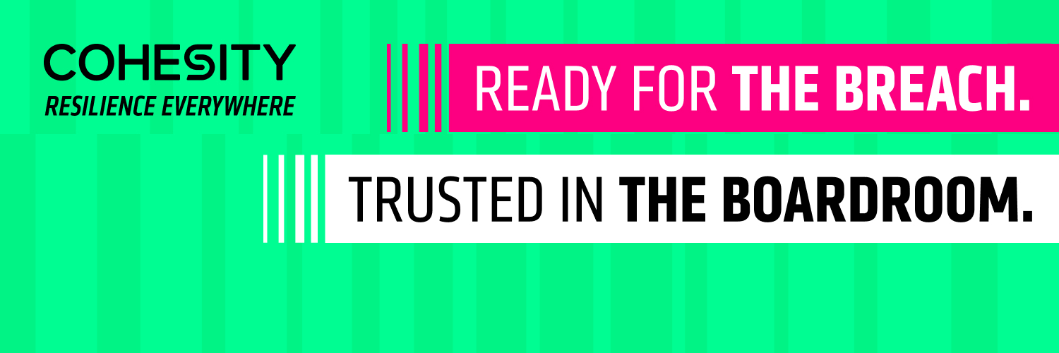Cohesity banner