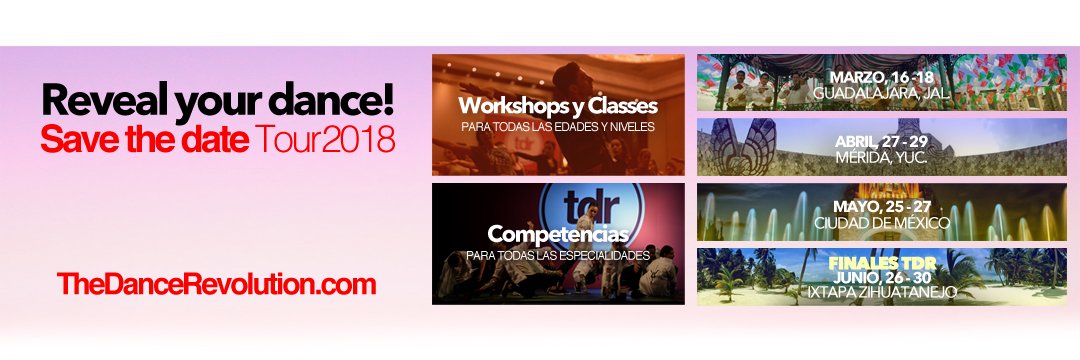 THE DANCE REVOLUTION banner