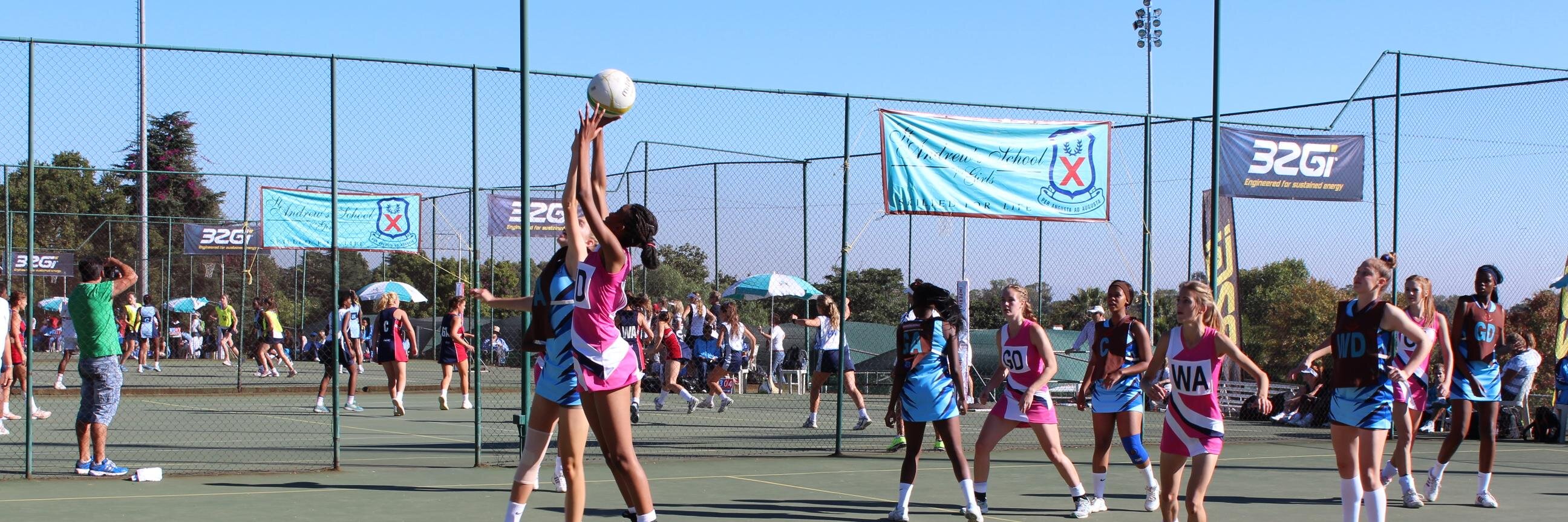 Love Netball banner
