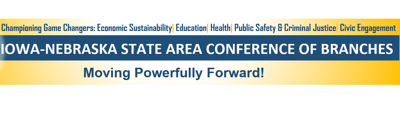 Iowa-Nebraska NAACP banner
