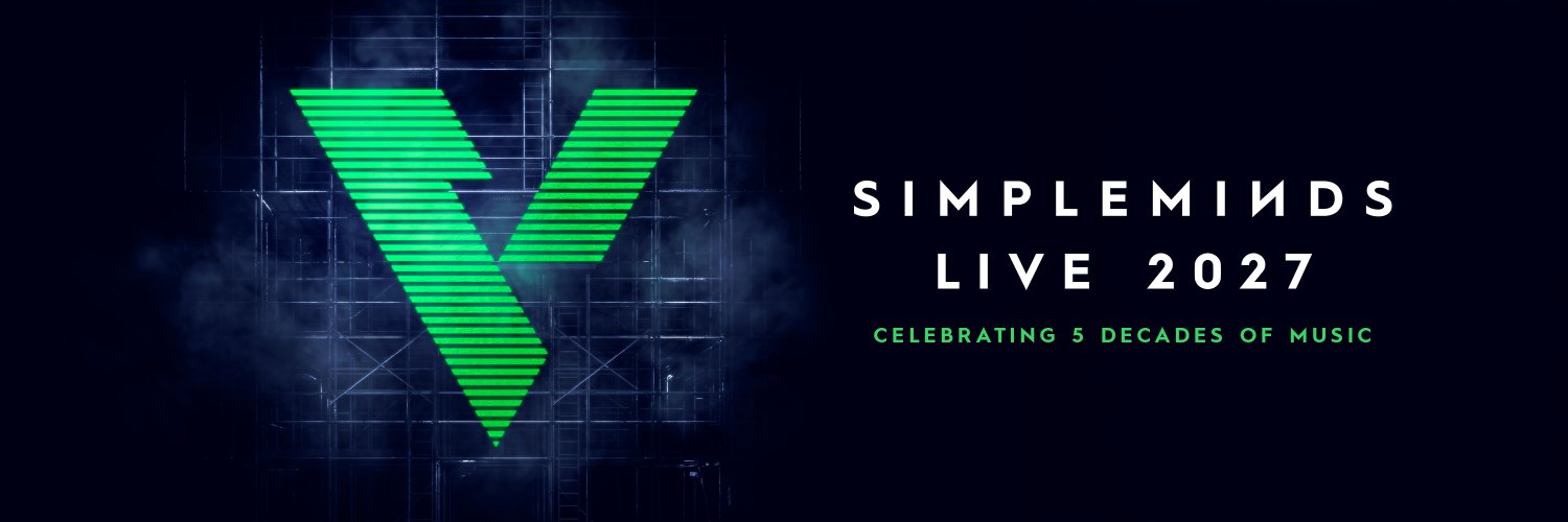 Simple Minds banner