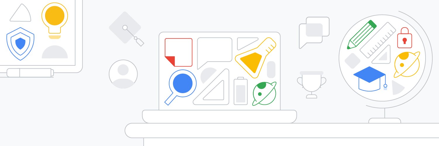 Google for Education's banner