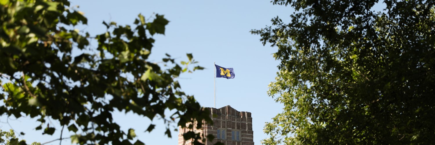Alumni Association of the University of Michigan's banner