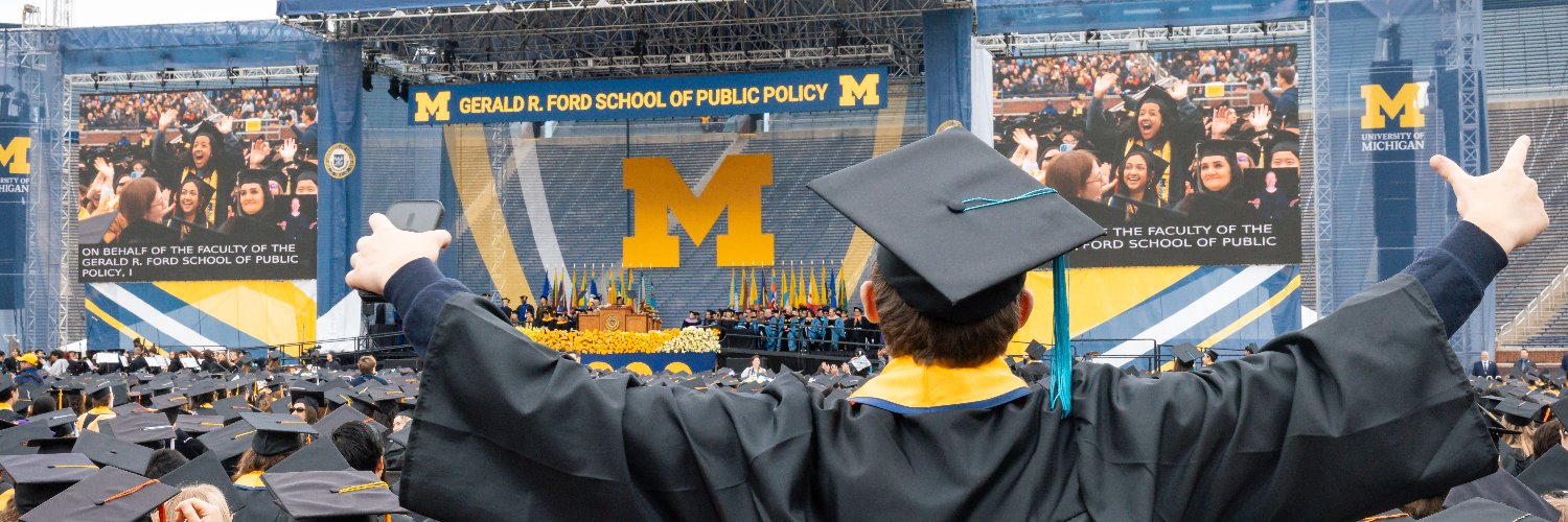 Alumni Association of the University of Michigan banner