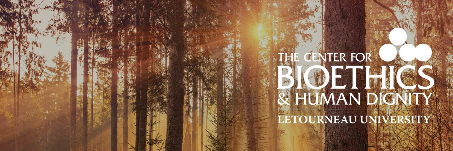 The Center for Bioethics & Human Dignity banner