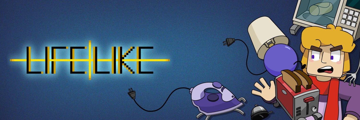 LIFELIKE - Available on Steam! banner