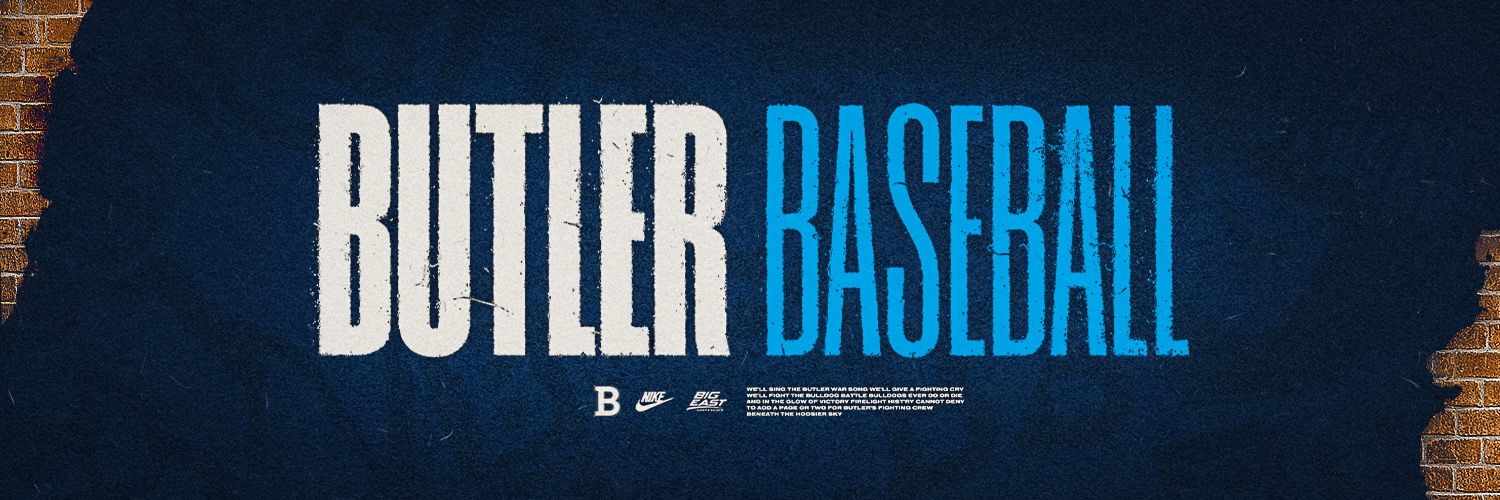 Butler Baseball banner