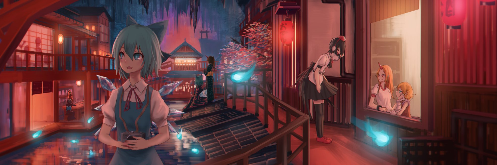 Parsee under the bridge banner