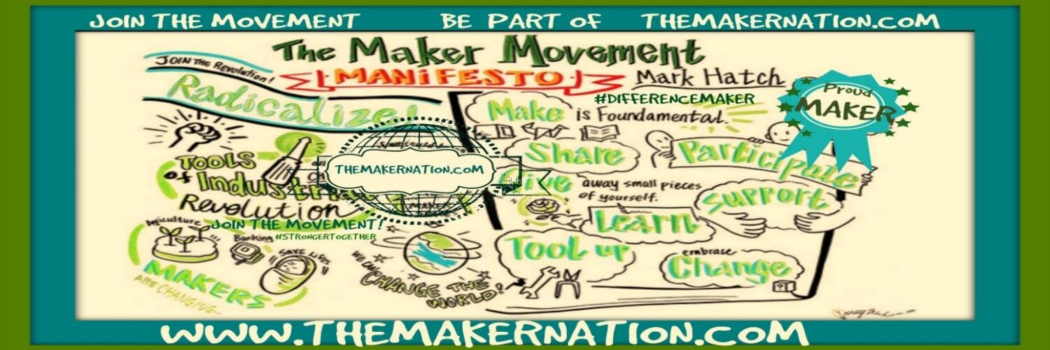 themakernation's profile banner image