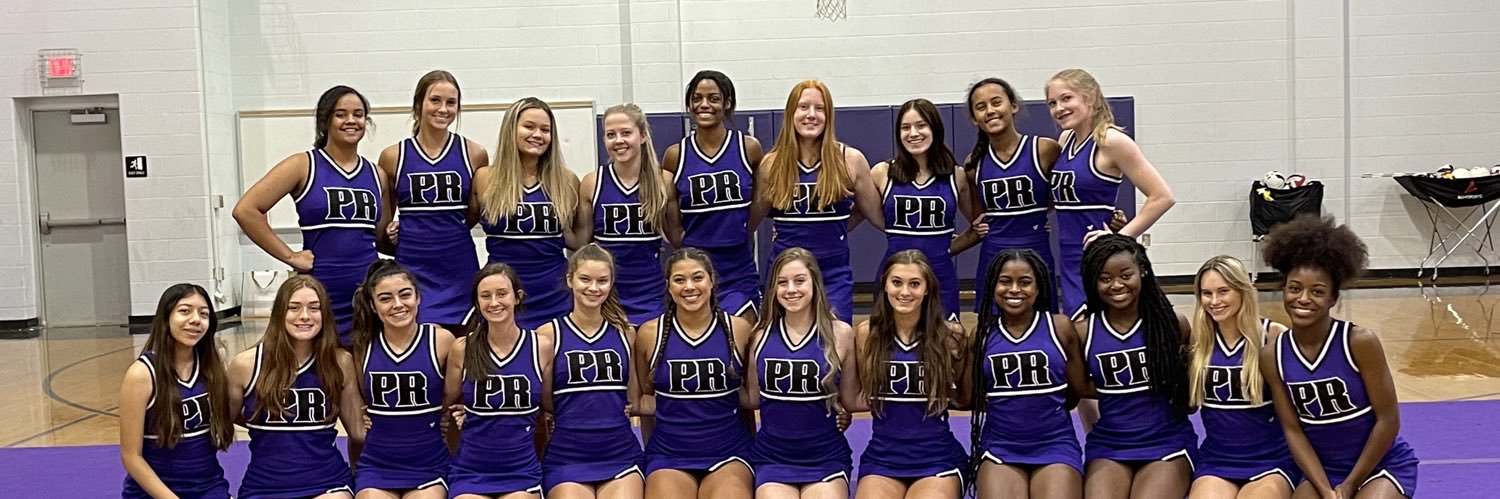 Porter Ridge Cheer banner