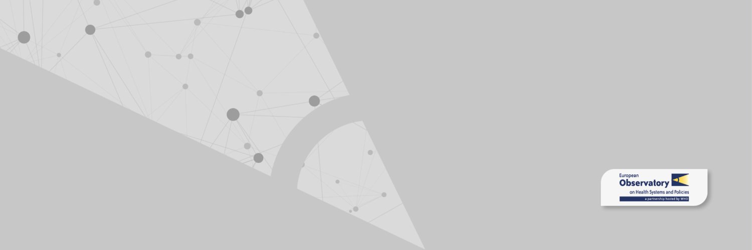 European Observatory on Health Systems & Policies banner