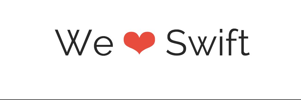 We❤Swift banner