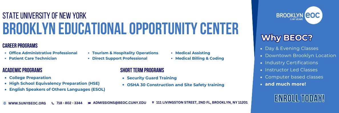 SUNY BEOC banner