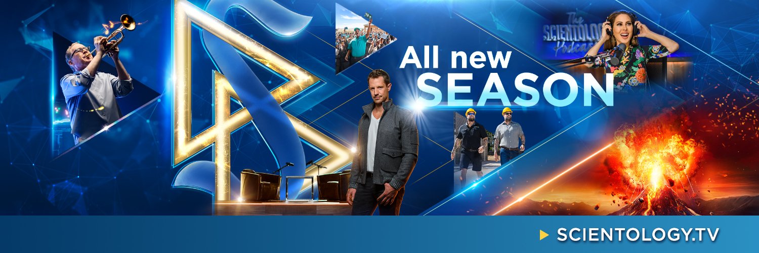 Scientology Network's banner