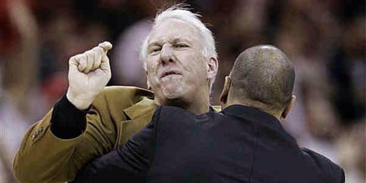 Not Greg Popovich banner