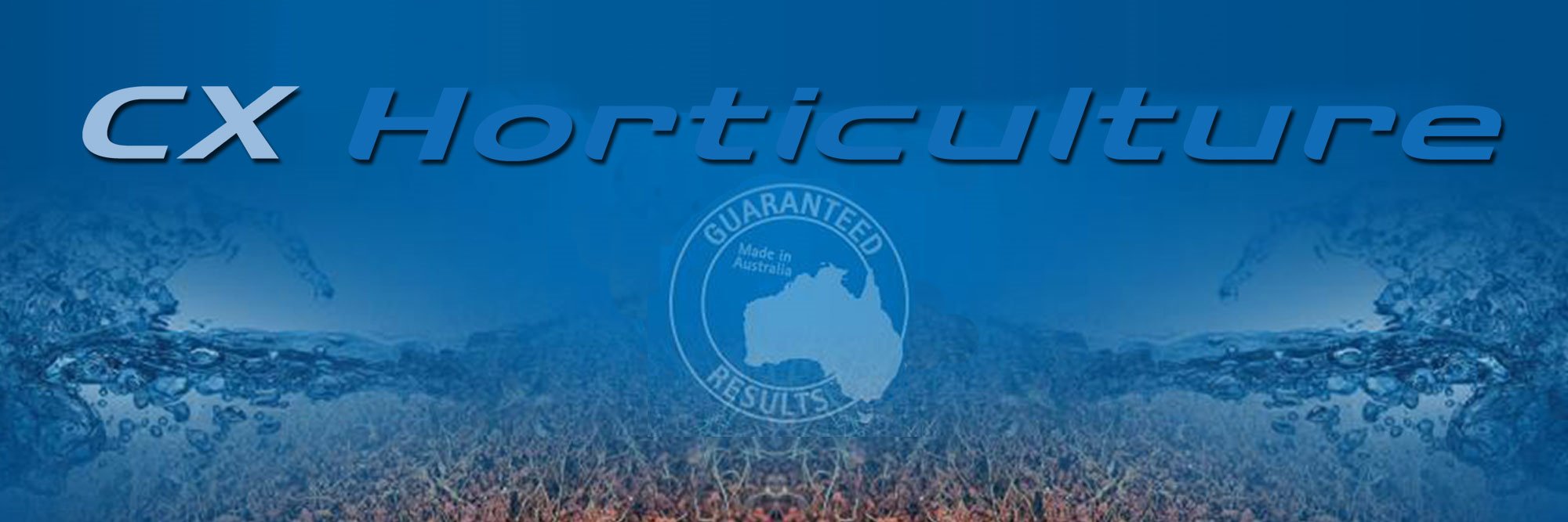 CX Horticulture banner