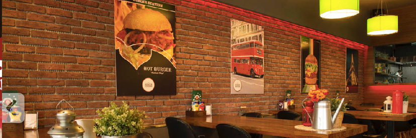 The Burger Station banner
