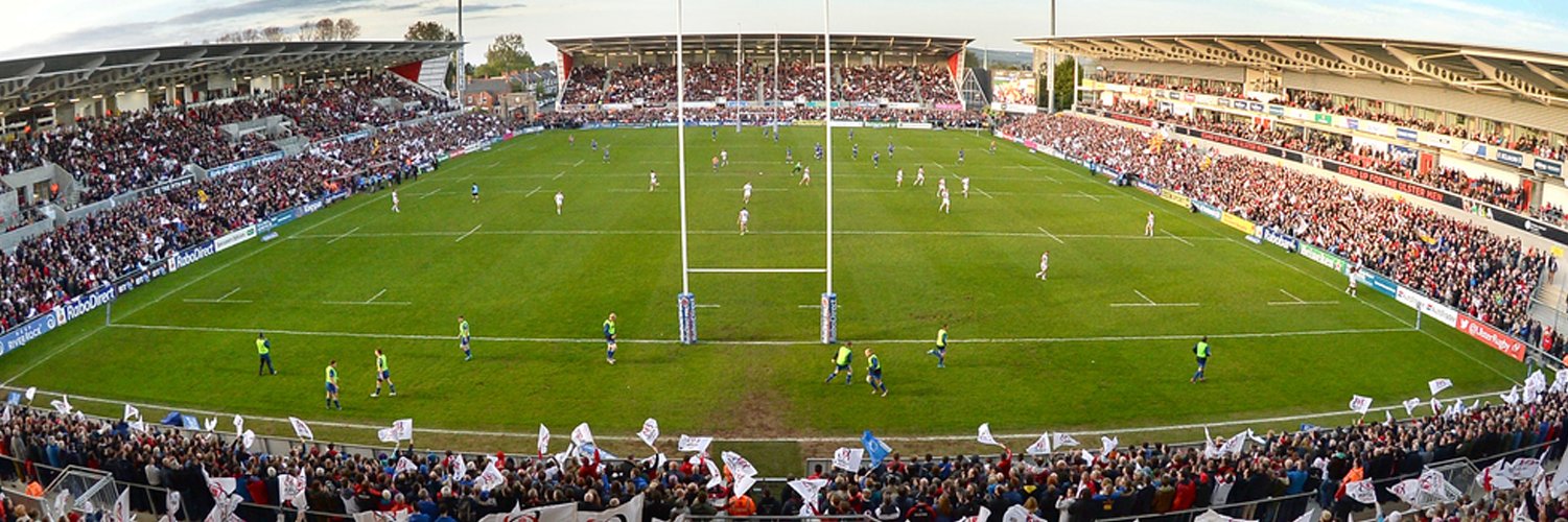 Kingspan Stadium banner