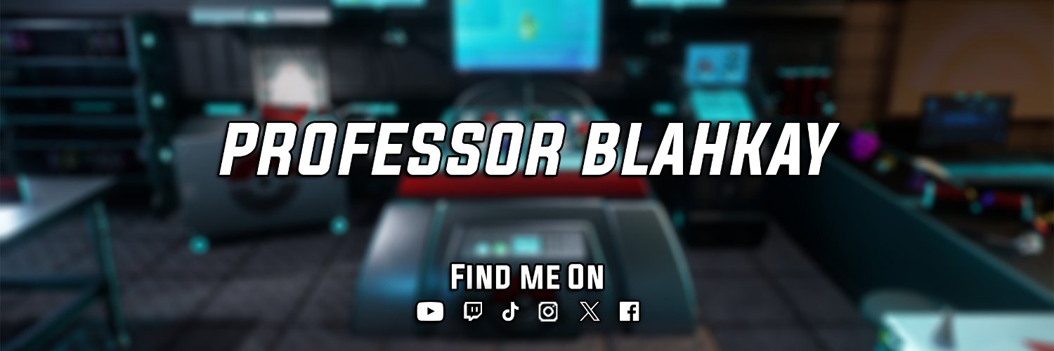 Professor BlahKay banner