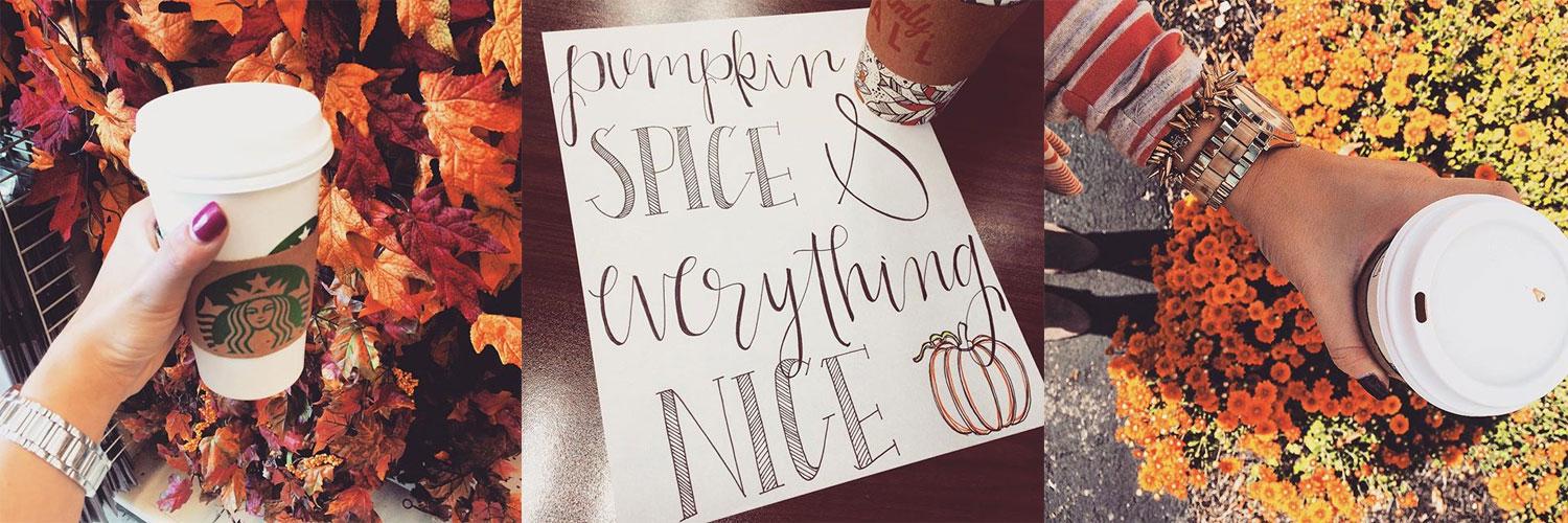 Pumpkin Spice Latte banner