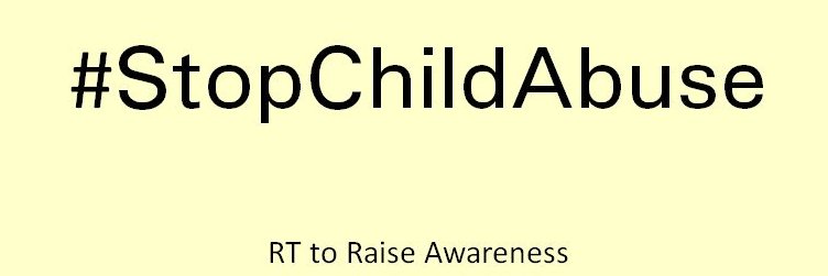 #stopchildabuse banner