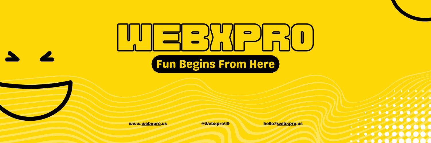 webxpro49's profile banner image