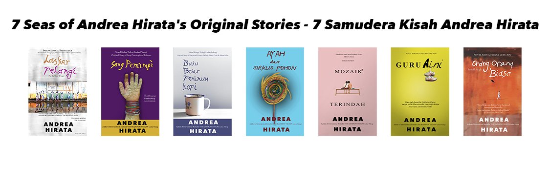 Andrea Hirata banner