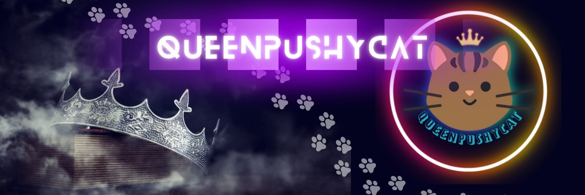 QueenPushyCat@TTV banner